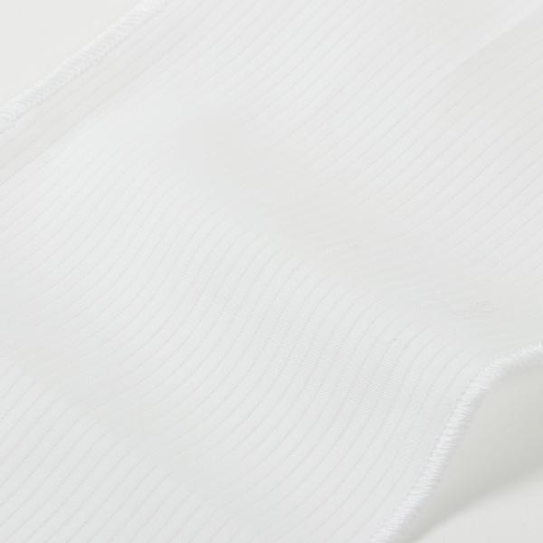 ふぁんじゅ用半襟・竪絽タイプ・白・綿100％【半衿　10枚までゆうパケット360円で発送出来ます】