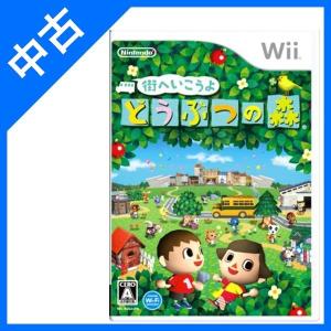 WII 街へいこうよ どうぶつの森 ケース 取説付き 中古