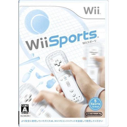Wii Sports スポーツ ゲーム ソフト単品 ジャケット 取説付 中古