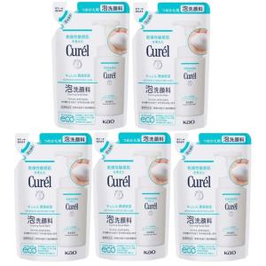 Curel キュレル 薬用泡洗顔料 つめかえ用 130ml[5個セット]