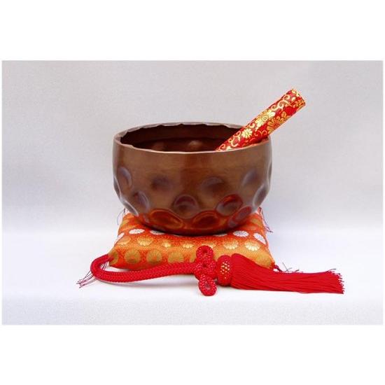 路念仏セット　上等品 口径16.5cm（5寸5分） 真鍮製 浄土真宗大谷派（東本願寺）