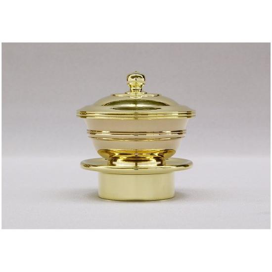 密教法具　洒水器のみ　極上品　豆サイズ　 真鍮製　ミガキ仕上げ　 寺院仏具