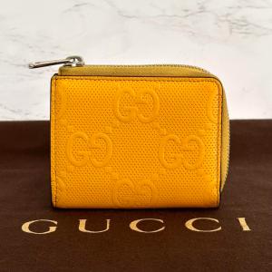 GUCCI グッチ ハート コインケース ベージュ レッド 152615 レディース  