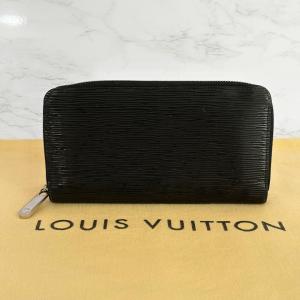 ルイ・ヴィトン LOUIS VUITTON 長財布 エピ エナメル ノワール　mc834-2｜sakustore