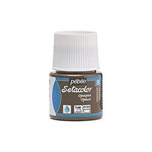 ぺべオ ぺべオ 布に描ける絵具 セタカラー不透明色45mlNO.88チョコレート