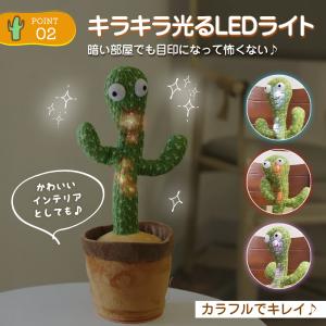 知育玩具 英語 おもちゃ 踊るサボテン ぬいぐ...の詳細画像3