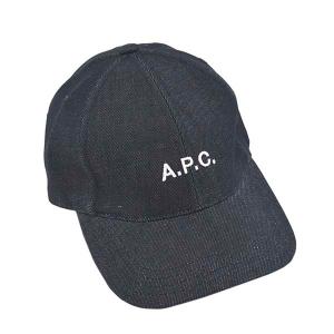 ポイント7倍》アーペーセー キャップ A.P.C. ロゴ コットン デニム