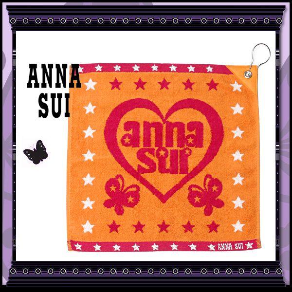 【メール便だと送料無料】ANNA SUI(アナスイ)ハンドタオル/タオル/ハンカチ/ブランド/ギフト...