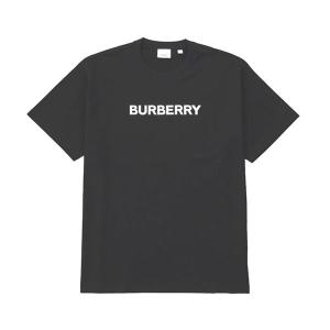 バーバリー BURBERRY メンズ 半袖 Tシャツ トップス アパレル M L 8055307 A1189 130828 HARRISTON BLACK ブラック｜salada-bowl