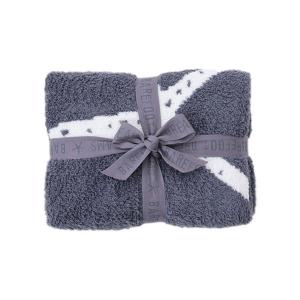 ベアフットドリームズ BAREFOOT DREAMS ベビー用 ブランケット 毛布 B832 DEEP SEA BLUE ディープシー ブルー COZYCHIC STARFISH BABY BLANKET ブルー系｜salada-bowl