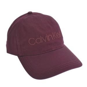 カルバンクライン Calvin Klein キャプ 帽子 K60K608210 XCU BB CAP ベースボールキャップ BORDEAUX レッドパープル系｜salada-bowl