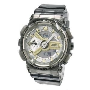 カシオ CASIO 腕時計 G-SHOCK Gショック GMA-S110GS-8A ANALOG-DIGITAL アナデジ 時計 メンズ レディース ゴールド+シルバー+グレースケルトン 海外正規品｜salada-bowl