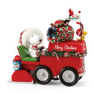 Department56 フィギュア スヌーピー レッツ プレイ ホッケー 6000681 クリスマス 置物 インテリア プレゼント ギフト