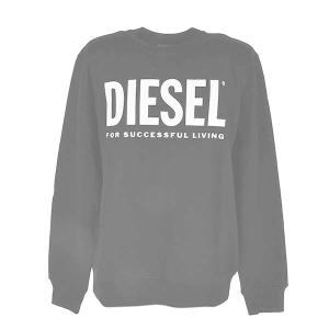 ディーゼル DIESEL メンズ トレーナー A02864 9XX 0BAWT アウター ロゴ プルオーバー 長袖 BLACK ブラック S M L XL｜salada-bowl