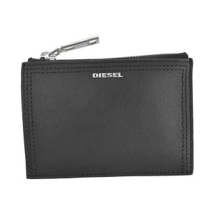 ディーゼル DIESEL 財布 カードケース X06595 P1743 T8013 MISS-MATCH CASEPASS キーリング付き コインケース 小銭入れ マルチケース BLACK ブラック｜salada-bowl