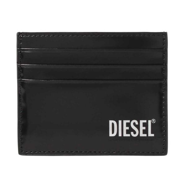 ディーゼル DIESEL カードケース 定期入れ X08193 PS679 T8013 メンズ ブラ...