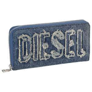 ディーゼル DIESEL 財布 長財布 ラウンドファスナー長財布 小銭入れ付き X09534 P5499 H1410 メンズ ブルー系｜salada-bowl