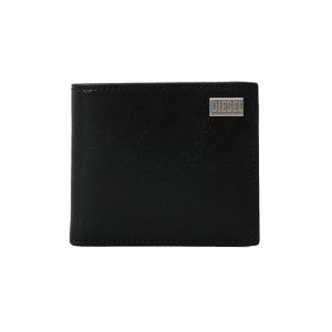 ディーゼル DIESEL 財布 二つ折り財布 折りたたみ財布 X09653 P3738 T8013 BI-FOLD COIN S 3D WALLET ブラック｜salada-bowl