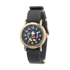 ディズニー Disney レディース ミッキーマウス 腕時計 M30-01-BKBK MickeyWatch ミッキーウォッチ クオーツ式 ブラック｜salada-bowl