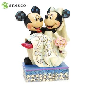 エネスコ ディズニートラディション ミッキーマウスとミニーマウスのウェディング 結婚式 ギフト 出産...