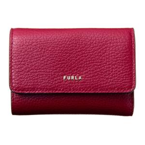 フルラ FURLA 財布 三つ折り財布 折りたたみ財布 コンパクト財布 ミニ財布 PCZ0UNO HSF000 CGQ00 CILIEGIA d レッド系｜salada-bowl