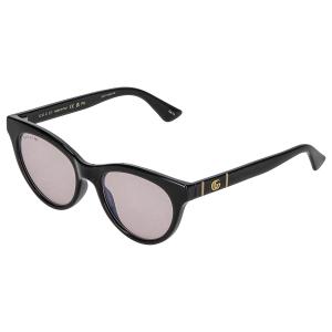 グッチ GUCCI サングラス GG0763S-005 アイウェア ボストン型 キャットアイ型 レディース ブラック+フォトクロマティックピンク｜salada-bowl