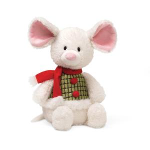 GUND ガンド ぬいぐるみ Mｒ.ジングルマウス 4035956 ネズミ マウス クリスマス Lサイズ キッズ 子ども プレゼント ギフト｜salada-bowl