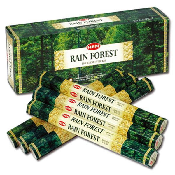 ヘム HEM スティック RAIN FOREST レインフォレスト 1ケース 6箱入り 約120本 ...