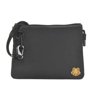 ケンゾー KENZO バッグ サコッシュ 斜め掛けバッグ ショルダーバッグ FB55PM402F24 99 F24 CLUTCH ON STRAP BLACK ブラック｜salada-bowl