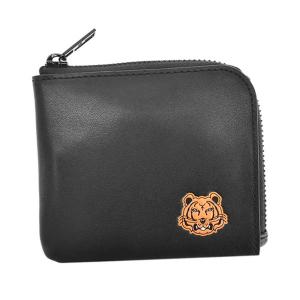 ケンゾー KENZO コインケース 小銭入れ マルチケース 財布 FB65PM403L46 99 SMALL ZIP WALLET BLACK ブラック｜salada-bowl