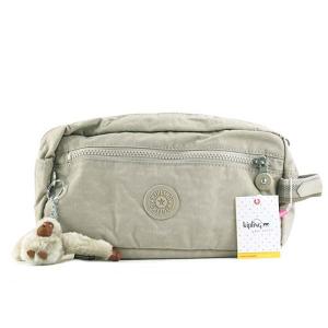 キプリング Kipling ポーチ K13363 25S AGOT 化粧ポーチ コスメバッグ  PASTEL BEIGE C ライトベージュ系｜salada-bowl