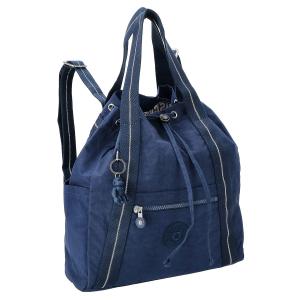 キプリング kipling 2way リュックサック KI3452 56R ART BACKPACK S アート バックパック ハンドバッグ レディース メンズ ブルー系｜salada-bowl