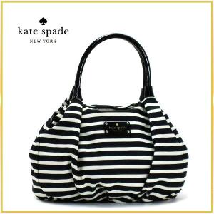 Kate Spade（ケイトスペード）/バッグ/新作/ハンドバッグ ショルダーバッグ ショルダー 肩掛け レディース ボーダー PXRU3231 017 NYLON STRIPE｜salada-bowl