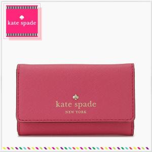 ケイトスペード キーケース ブランド kate spade CEDAR STREET JAX 6連 キーケース レザー ピンク系 024214110 090｜salada-bowl