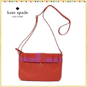 ケイトスペード Kate Spade ショルダーバッグ 斜めがけバッグ ミニショルダーバッグ ポシェット 人気 リボン レディース レッド｜salada-bowl