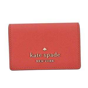 ケイトスペード kate spade NEW YORK アウトレット 財布 三つ折り財布 コンパクト財布 ミニ財布 WLR00133 648 レッド｜salada-bowl