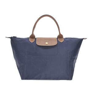 ロンシャン LONGCHAMP バッグ ハンドバッグ トートバッグ Mサイズ 1623 089 P68 LE PLIAGE ル プリアージュ MARINE ダークブルー系｜salada-bowl