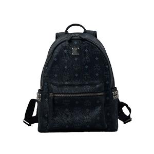 エムシーエム Mode Creation Munich(MCM) リュックサック バックパック MMK7AVE99 BK001 STARK BACKPACK SMALL MEDIUM スターク BLACK ブラック｜salada-bowl