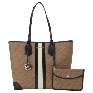 マイケルコース Michael Kors バッグ トートバッグ 肩掛けバッグ 30T9GV0T7B 293 bbmk00418l ポーチ付 HUSK MULTI ベージュブラウン系｜salada-bowl