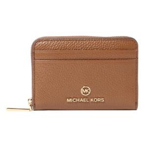 マイケルコース MICHAEL KORS カードケース 名刺入れ コインケース 小銭入れ 34S1GT9Z1L 230 LUGGAGE ブラウン系｜salada-bowl