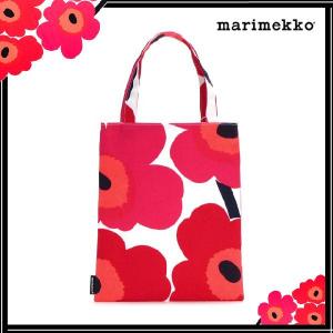 アウトレット マリメッコ トートバッグ ウニッコ marimekko エコバッグ 折りたたみ トート レディース バッグ PIKKIS BAG OFFICE レッド 赤 036744 001｜salada-bowl