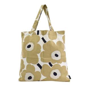 マリメッコ marimekko バッグ トートバッグ 肩掛け サブバッグ 069915 185 PIENI UNIKKO BAG ホワイト+ベージュ系 北欧｜salada-bowl