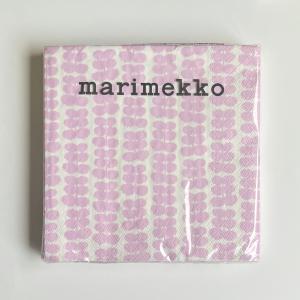 マリメッコ marimekko ペーパーナプキン 紙ナプキン ランチサイズ ihr 20枚 937250 ROOPERTTI ローペルッティ rose ピンクパープル系 北欧｜salada-bowl
