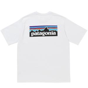 パタゴニア patagonia メンズ Tシャツ 38504 WHI ftpa00018m ftpa00017m P-6 LOGO RESPONSIBILI-TEE P-6ロゴ レスポンシビリティー White ホワイト｜salada-bowl