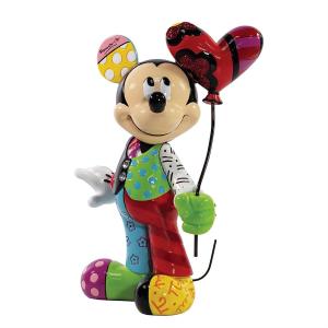 ロメロ ブリット Romero Britto ディズニーブリット Disney by Britto ミッキー ラブ バルーン 限定 置物 フィギュア 人形 6014861 ミッキーマウス インテリア｜salada-bowl