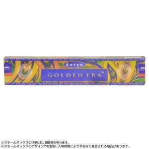 サティヤ SATYA インド香 スティックタイプ GOLDEN ERA ゴールデンエラ 1箱 約12本入り 単品｜salada-bowl