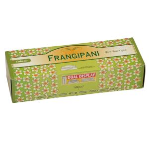 トゥラシ TULASI インド香 スティックタイプ ヘキサ 六角 FRANGIPANI フランジパニ 1ケース(6箱入り) 約120本 セット｜salada-bowl