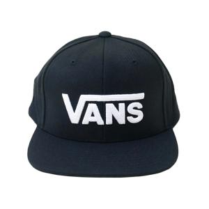 ヴァンズ バンズ Vans キャップ 帽子 VN0A36OR Y28 DROP V II SNAPBACK ドロップV2スナップバック BLACK-WHITE ブラック｜salada-bowl