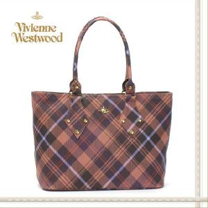 Vivienne Westwood ヴィヴィアンウエストウッド ブランド バッグ レディス DERBY トートバッグ ダークオレンジ｜salada-bowl