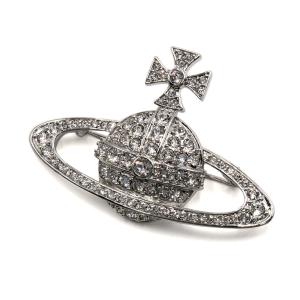 ヴィヴィアンウエストウッド Vivienne Westwood ブローチ アクセサリー BAS RELIEF BROOCH 65010006-02P116 ジュエリー レディース シルバー｜salada-bowl